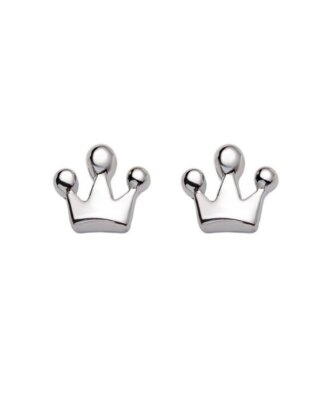 Cercei din argint 925 Silver Crown in forma de coroana si cheita din argint