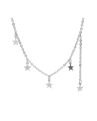 Lantisor din argint 925 Magic Star cu pandantive in forma de stele