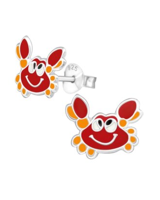 Cercei din argint 925 Mini Crab in forma de crab