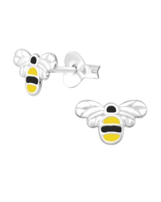 Cercei din argint 925 Honey Bee in forma de  albinuta
