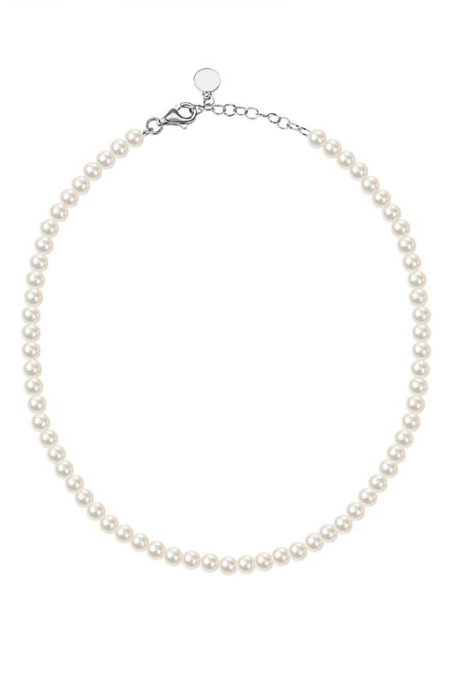 Colier din perle naturale de cultura de 6 mm accesorii din Argint 925 - VentiStore - genti de dama, imbracaminte si accesorii ieftine