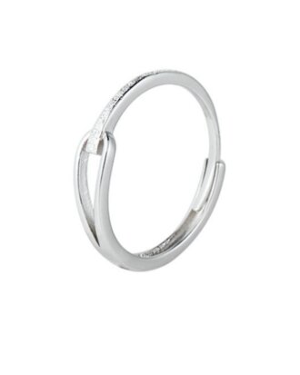 Inel din argint 925 Secured, masura ajustabila, aniversare, sarbatori, martisor