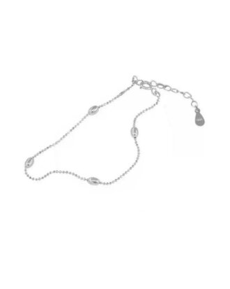 Bratara din argint 925 Sphere cu bilute de 5 mm, lungime ajustabila